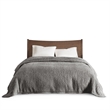 Woolrich Burlington Berber Blanket in Grey