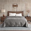 Woolrich Burlington Berber Blanket in Grey