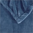 Beautyrest Heated Plush Blanket in Sapphire Blue