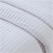 Madison Park Keaton 3 Piece Quilt Set in White