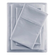 Beautyrest 600 Thread Count Cooling Cotton Blend 4 PC Sheet Set in Blue