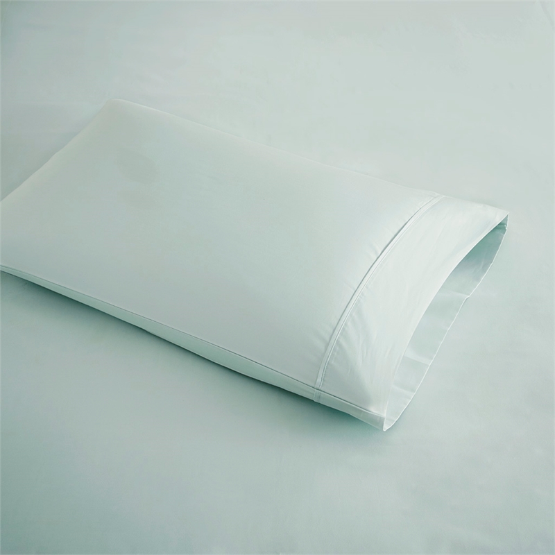 Beautyrest 600 Thread Count Cooling Cotton Blend 4 PC Sheet Set in Seafoam