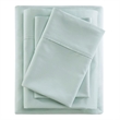 Beautyrest 600 Thread Count Cooling Cotton Blend 4 PC Sheet Set in Seafoam