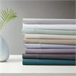 Beautyrest 600 Thread Count Cooling Cotton Blend 4 PC Sheet Set in Grey