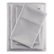 Beautyrest 600 Thread Count Cooling Cotton Blend 4 PC Sheet Set in Grey