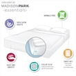 Madison Park Essentials Satin Luxury 6 PC Sheet Set in Ivory