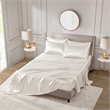 Madison Park Essentials Satin Luxury 6 PC Sheet Set in Ivory