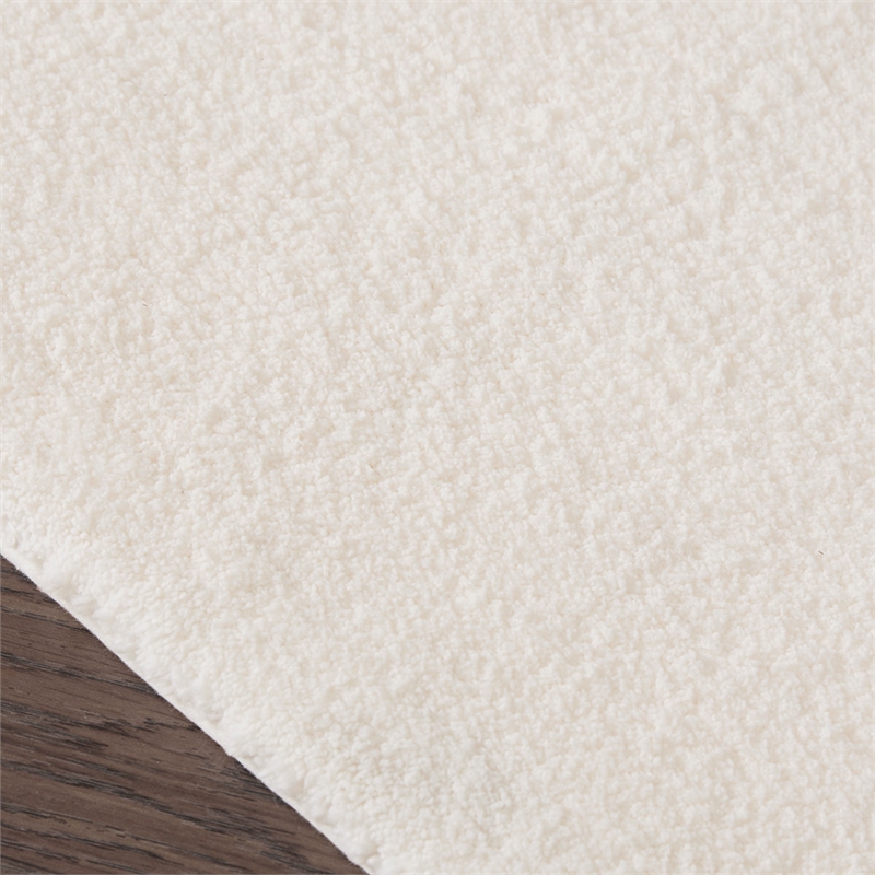 Madison Park Signature Marshmallow Bath Rug in Ivory