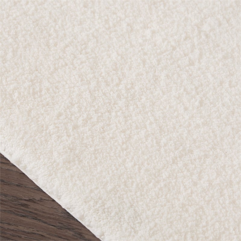 Madison Park Signature Marshmallow Bath Rug in Ivory