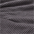 Beautyrest Electric Micro Fleece Heated Blanket in Grey