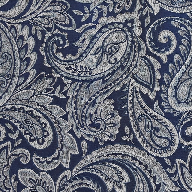Madison Park Aubrey Jacquard Panel Pair in Navy