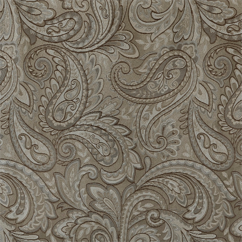 Madison Park Aubrey Jacquard Panel Pair in Blue and Brown