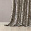 Madison Park Aubrey Jacquard Panel Pair in Blue and Brown