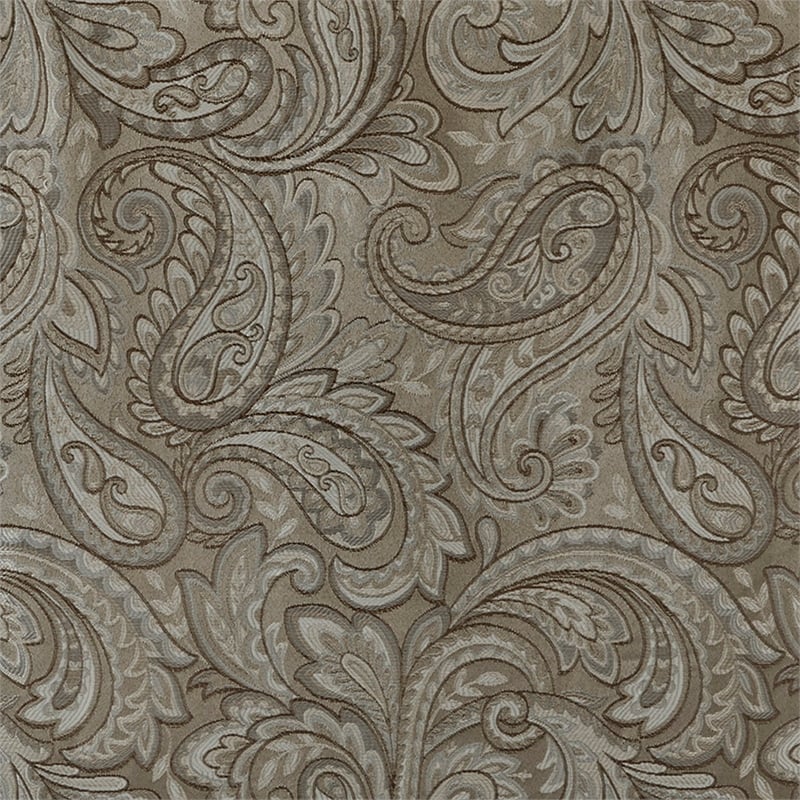 Madison Park Aubrey Jacquard Panel Pair in Blue and Brown