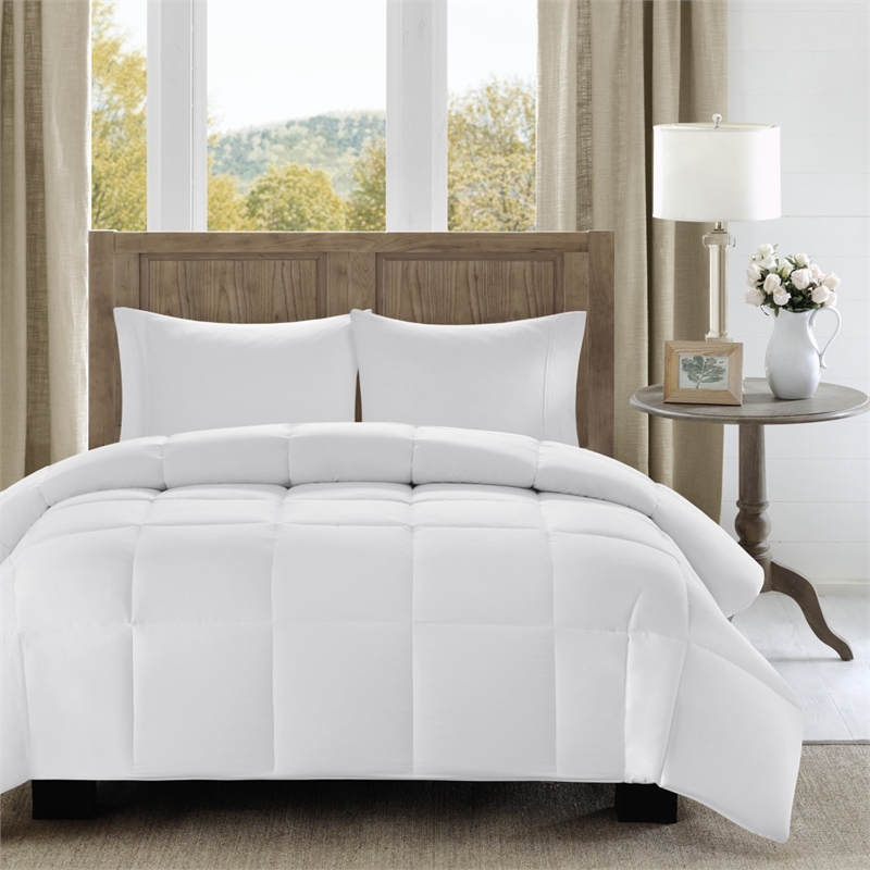 Madison Park Winfield 300 Thread Count Cotton Luxury Down Alternative Comforter