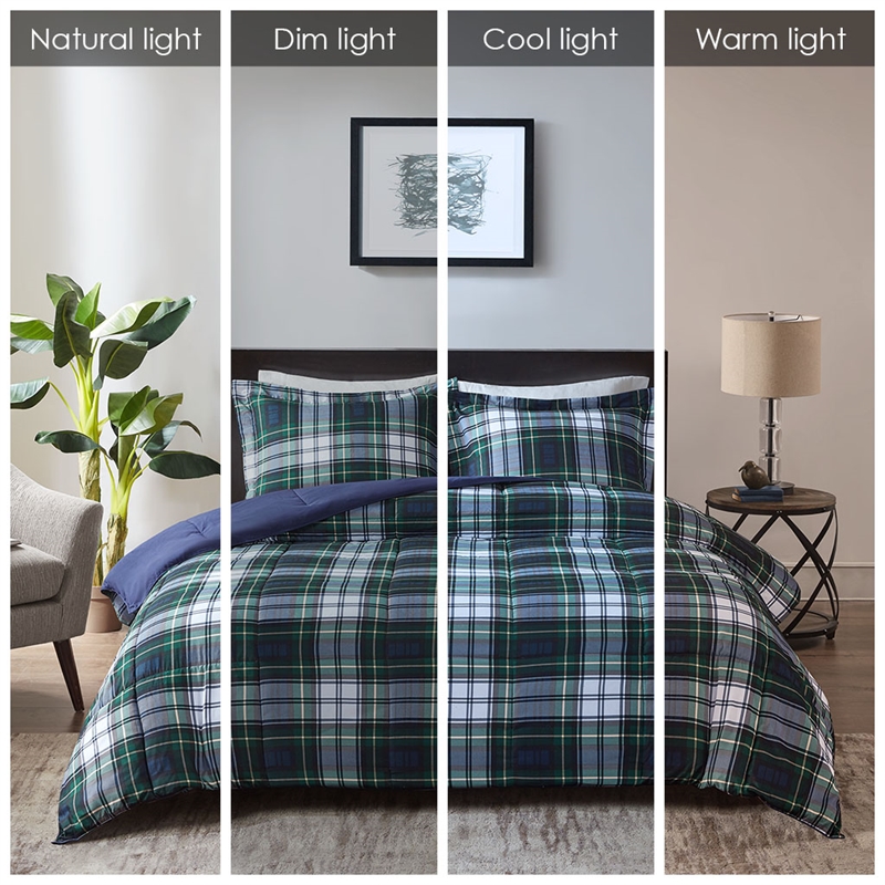 Madison Park Essentials Parkston 3M Scotchgard Down All Season Comforter Set