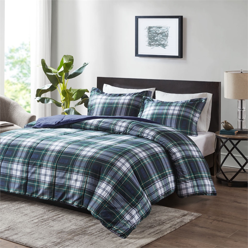 Madison Park Essentials Parkston 3M Scotchgard Down All Season Comforter Set