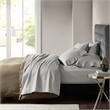 Madison Park 800 Thread Count Cotton Blend Sateen Sheet Set in Grey