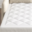 Sleep Philosophy Holden Waterproof Sofa Bed Mattress Pad in White