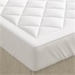 Sleep Philosophy Holden Waterproof Sofa Bed Mattress Pad in White