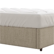 Sleep Philosophy Holden Waterproof Sofa Bed Mattress Pad in White