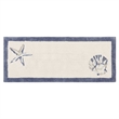 Madison Park Bayside Reversible High Pile Tufted Bath Rug in Blue