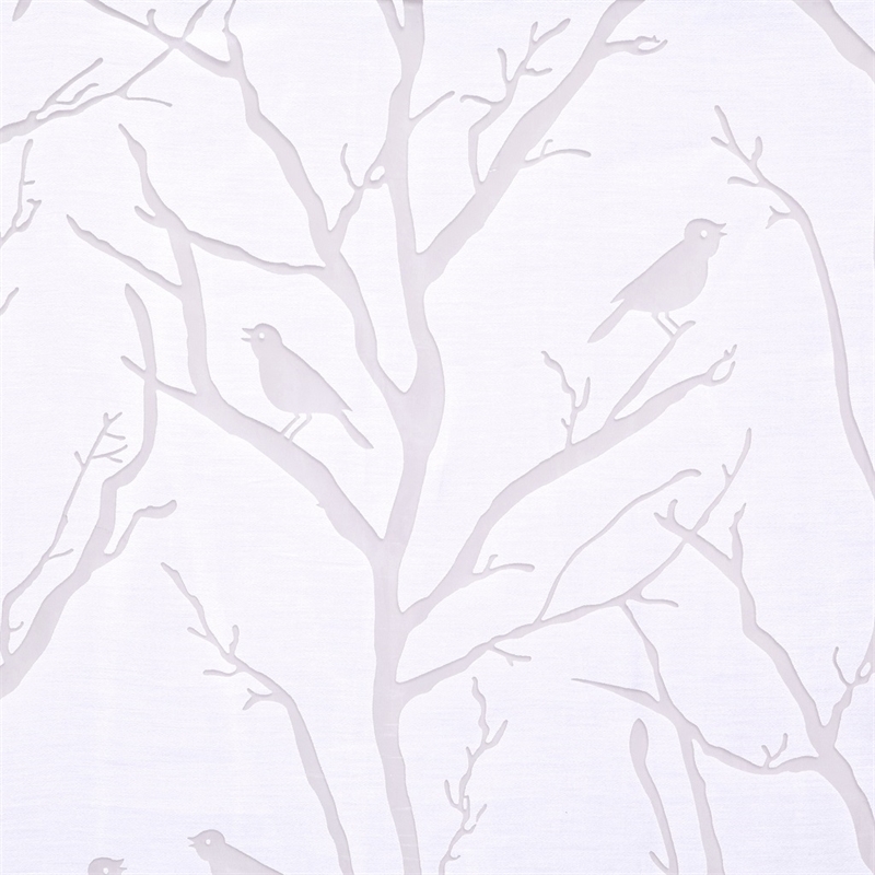 Madison Park Averil Grommet Top Sheer Bird on Branches Burnout Window Curtain
