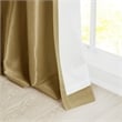 Madison Park Emilia Twist Tab Lined Window Curtain in Bronze