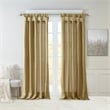 Madison Park Emilia Twist Tab Lined Window Curtain in Bronze