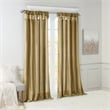 Madison Park Emilia Twist Tab Lined Window Curtain in Bronze