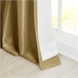 Madison Park Emilia Twist Tab Lined Window Curtain in Bronze