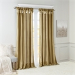 Madison Park Emilia Twist Tab Lined Window Curtain in Bronze