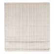 Madison Park Galen Basketweave Room Darkening Cordless Roman Shade in Ivory