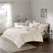 Intelligent Design Raina Metallic Printed Comforter Set in Ivory and Gold