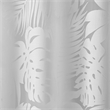 Madison Park Leilani Palm Leaf Burnout Window Sheer in White