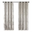 SunSmart Bentley Ogee Knitted Jacquard Total Blackout Panel in Ivory