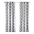 SunSmart Blakesly Printed Ikat Blackout Panel in Grey