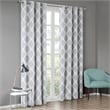 SunSmart Blakesly Printed Ikat Blackout Panel in Grey