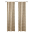 SunSmart Cassius Jacquard Lined Total Blackout Rod Pocket Back Tab Window Panel