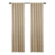 SunSmart Cassius Jacquard Lined Total Blackout Rod Pocket Back Tab Window Panel