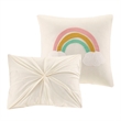 Urban Habitat Callie Cotton Jacquard Pom Pom Comforter Set in Multi