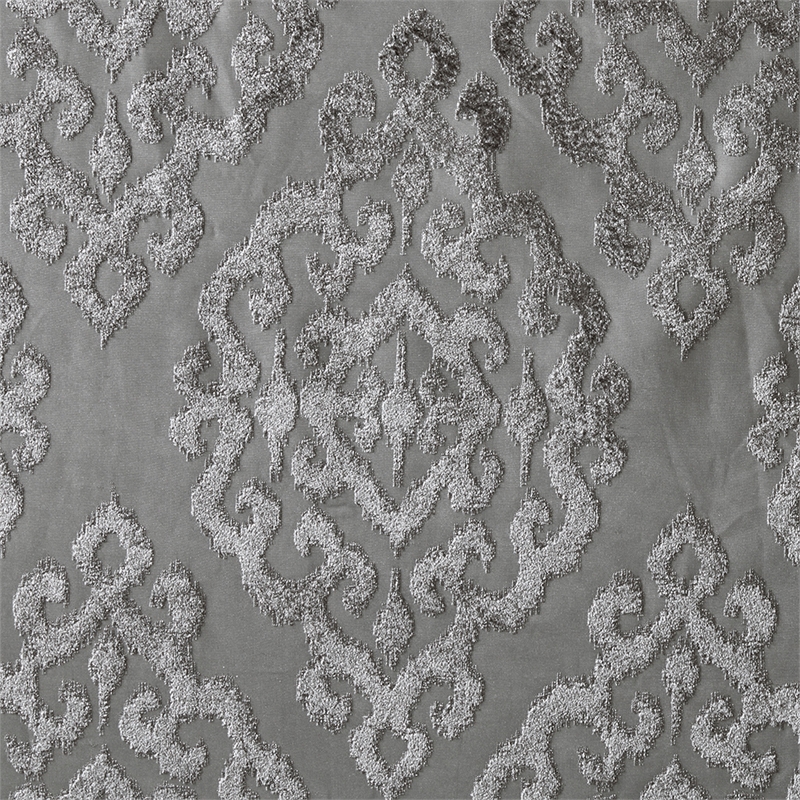 SunSmart Mirage Knitted Jacquard Damask Total Blackout Grommet Top Curtain Panel
