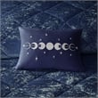 Intelligent Design Felicia Velvet Comforter Set in Navy