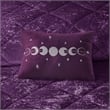Intelligent Design Felicia Velvet Comforter Set in Purple