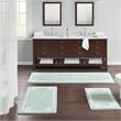 Madison Park Evan Cotton Tufted Bath Rug 24x40 in Seafoam