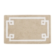 Madison Park Evan Cotton Tufted Bath Rug 24x40 in Taupe