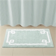 Madison Park Evan Cotton Tufted Bath Rug 24x72 in Seafoam