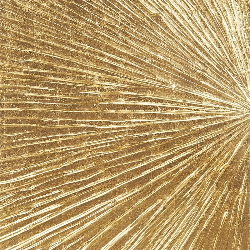 Madison Park Signature Sunburst Metallic Gold HandPainted Wall Decor 3 Piece Set