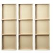 Madison Park Signature Sunburst Metallic Gold HandPainted Wall Decor 3 Piece Set