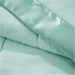 Madison Park Windom Fabric Down Alternative Blanket with Satin Trim in Seafoam